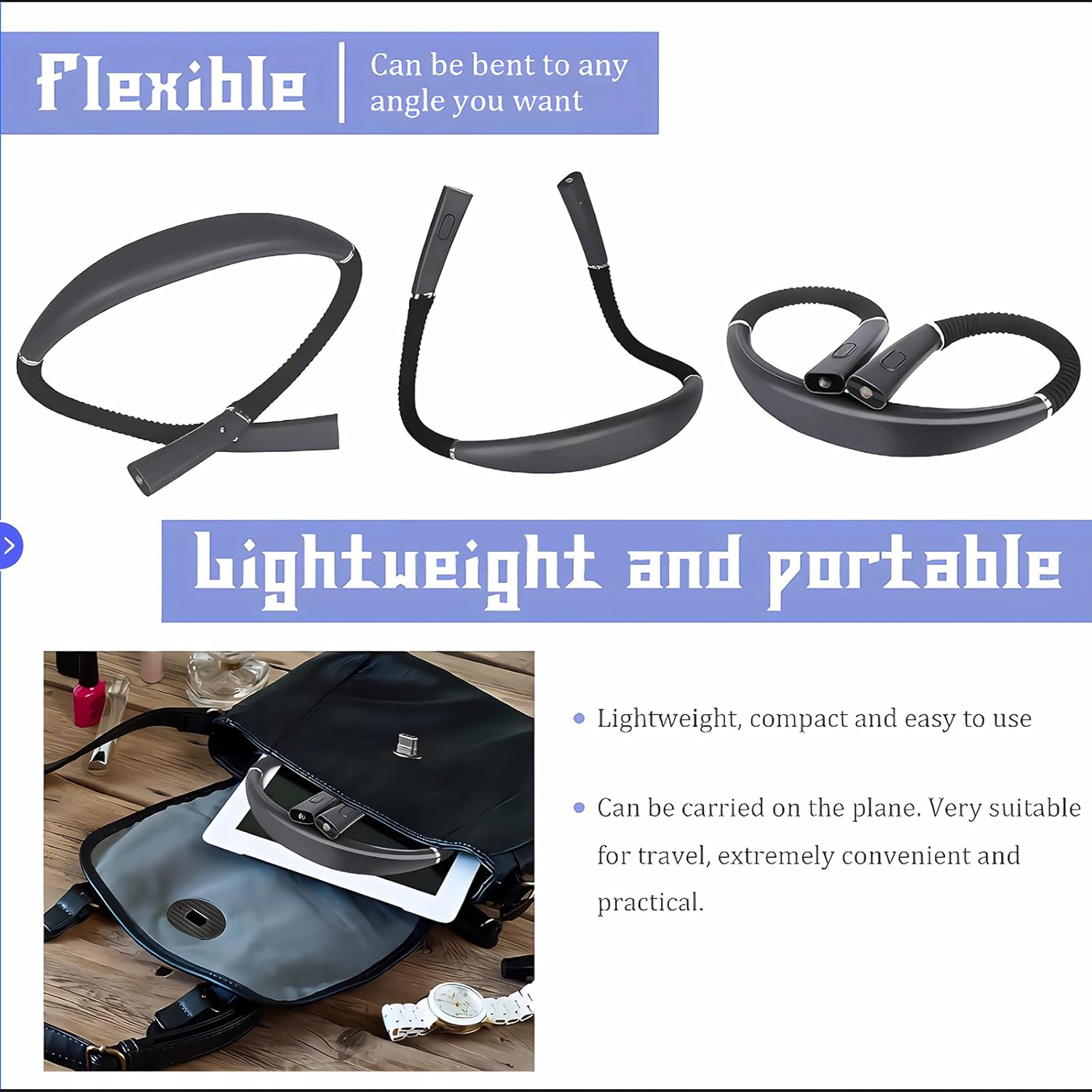 💡Smart Book Light Beast🔥 3-Color Mood Magic✨ 80Hr Bendable Neck⚡ Camping/Bed/Repair Master🌙 Perfect Gift for Book Lovers | TikTok's #1 Reading Hack (Gray) 💡Smart Book Light Beast🔥 3-Color Mood Magic✨ 80Hr Bendable Neck⚡ Camping/Bed/Repair Master🌙 Perfect Gift for Book Lovers | TikTok's #1 Reading Hack (Gray)